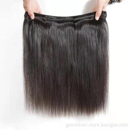 Wholesale Cheap Human Hair Silky Straight Hair Bundles No Shedding No Tangle 100% Remy Virgin Human Hair Extension for sale